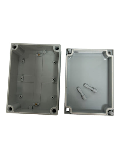 Gray waterproof Plastic Electronic Project Box Enclosure