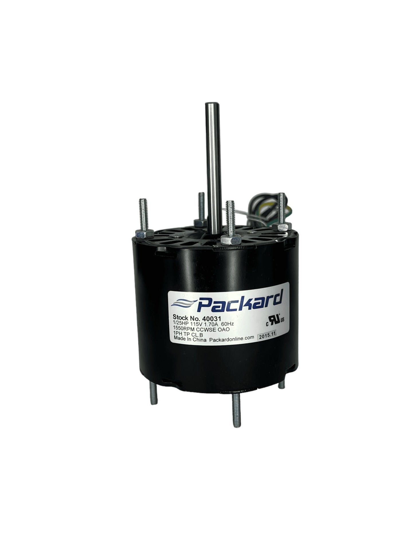 Packard - 40031 3.3" CCWSE Motor (1/25 HP, 115V, 1550 RPM)