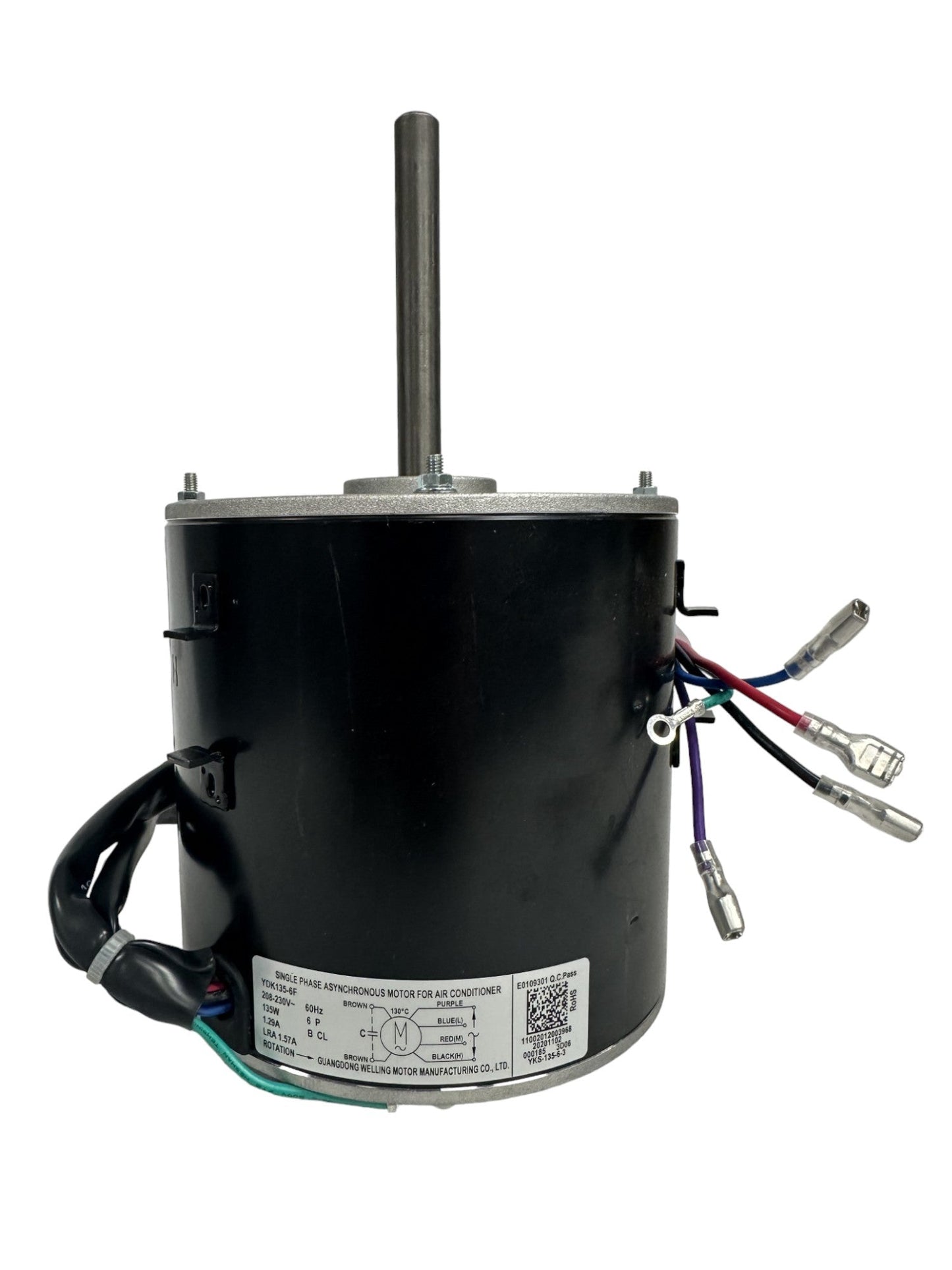 Oxbox - MOT14557 Blower Motor 1/5HP 230V, 50/60HZ, 1PH