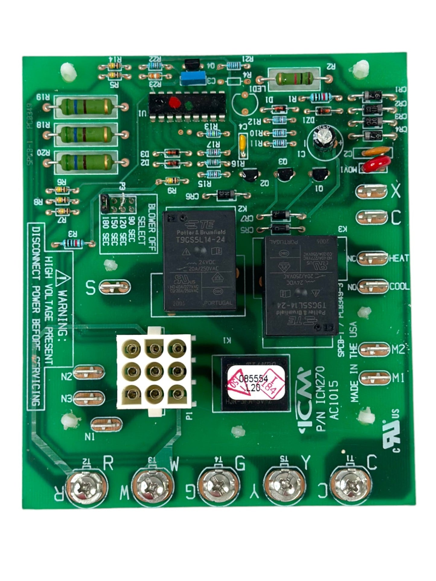 ICM - ICM270C Fan Blower Control, Direct OEM Replacement - Dual On/Off Delay Timer