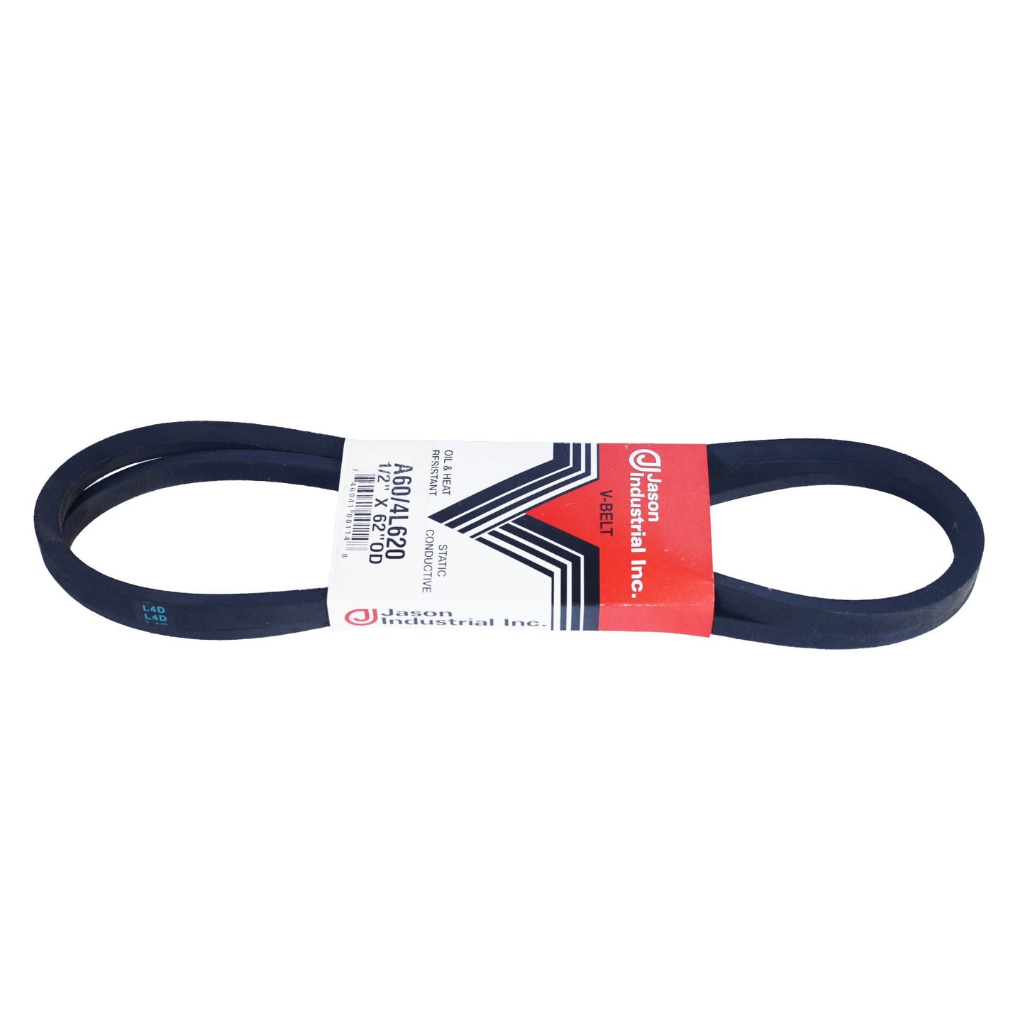 JASON A60 - Dayton 60 (4L 620) V-Belt, A, 1/2 in W, 11/32 in Thick