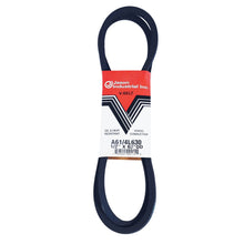 JASON A61 - Jason Industrial V-Belt - A61-4L630 – (Pack of 1) – Wrapped V-Belt - 63 Inch Length - 1/2 Inch Top Width - 11/32 Inch Thick