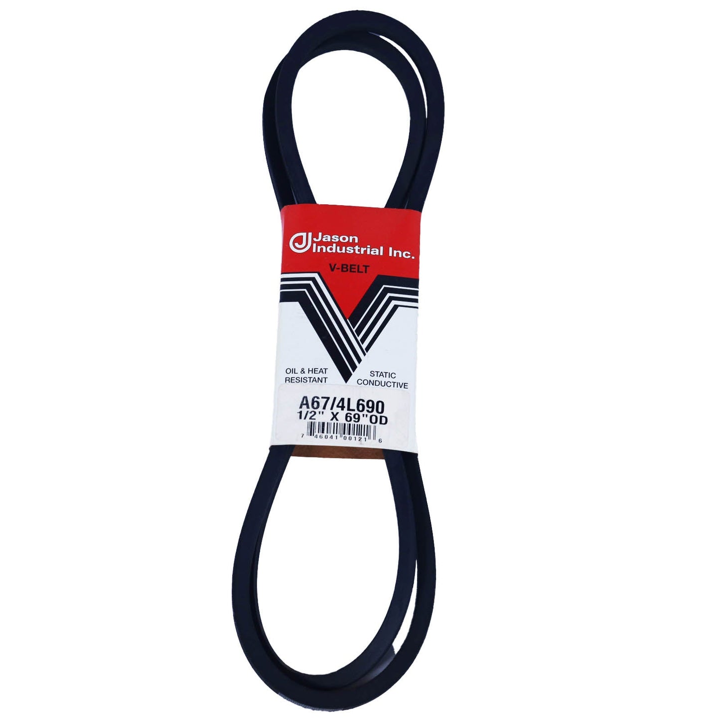JASON A67 - Jason UniMatch A67 (4L 690) V-Belt, A, 1/2 in W, 11/32 in Thick