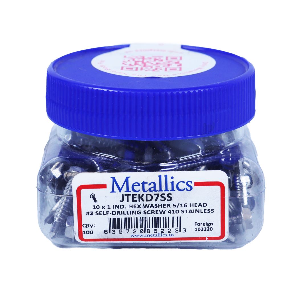 JTEKD7SS Metalllics Hex Washer