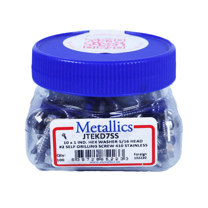 JTEKD7SS Metalllics Hex Washer