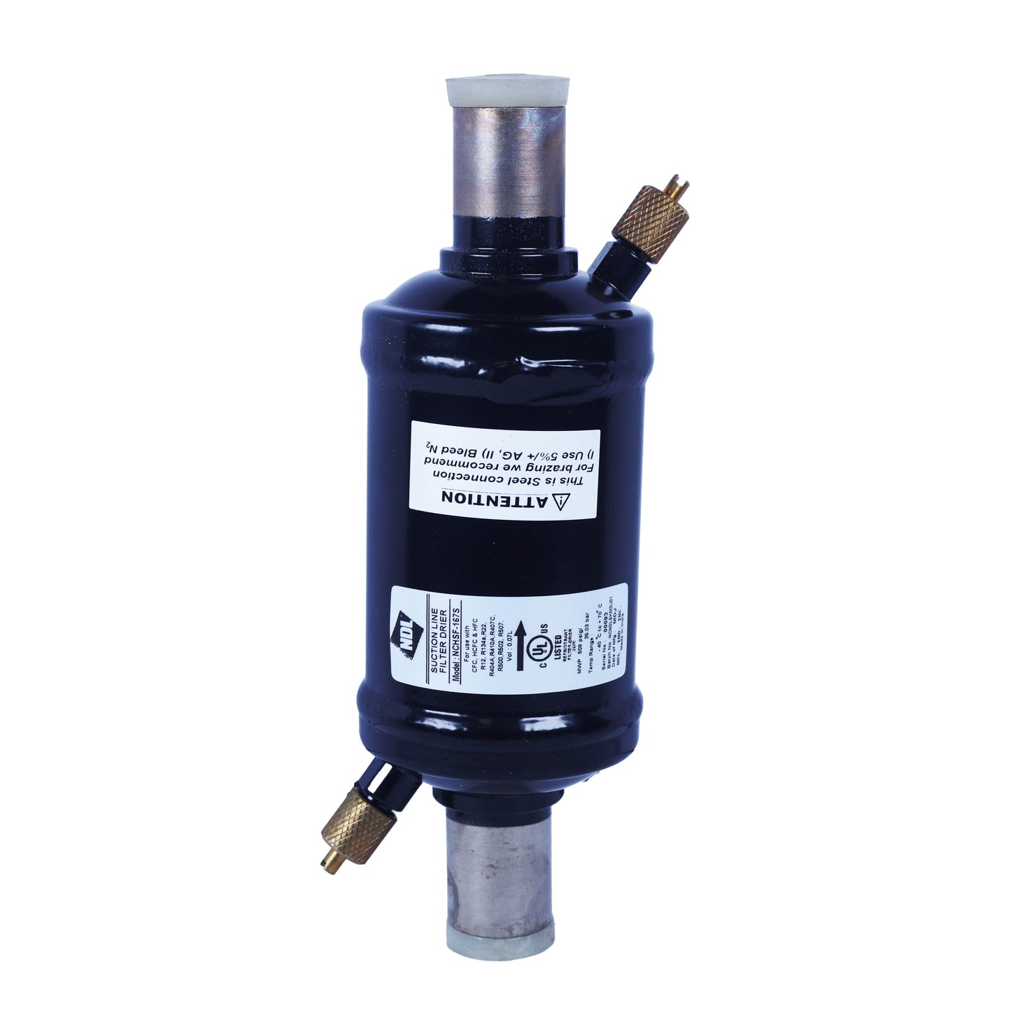 NCHSF-167S - 7/8" Sweat Suction Line Filter Drier