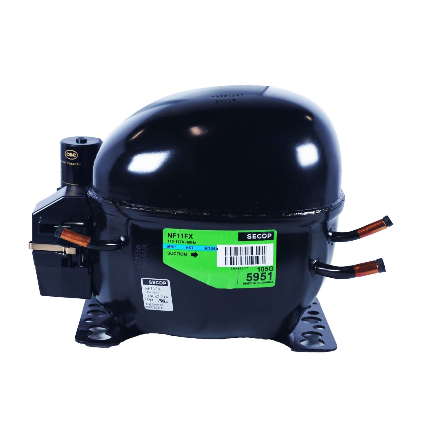 NF11FX-1 - BTU Compressor, 1/3 HP (115V)