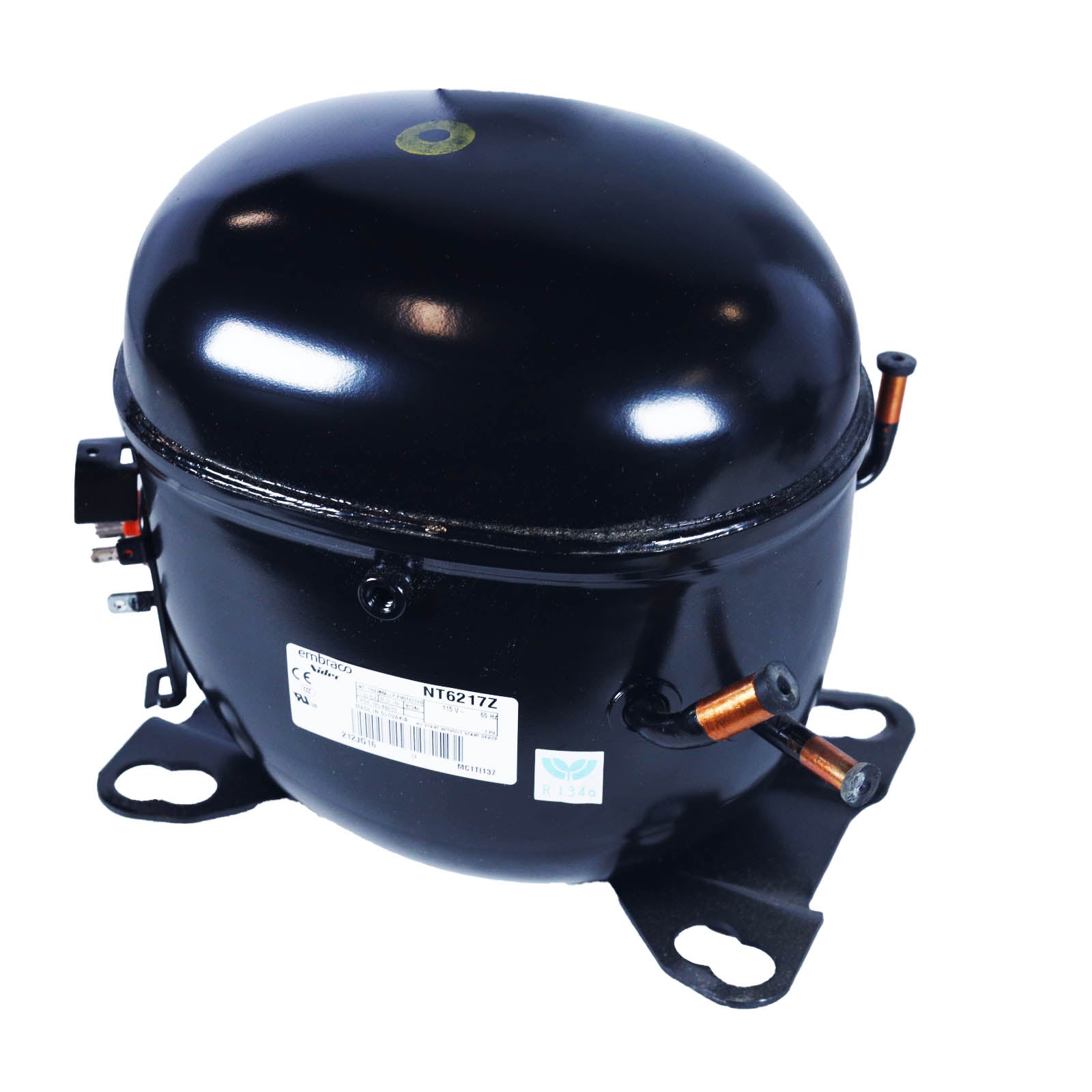 NT6217Z - Embraco Refrigeration Compressor, 7460 BtuH, 115V, R134a