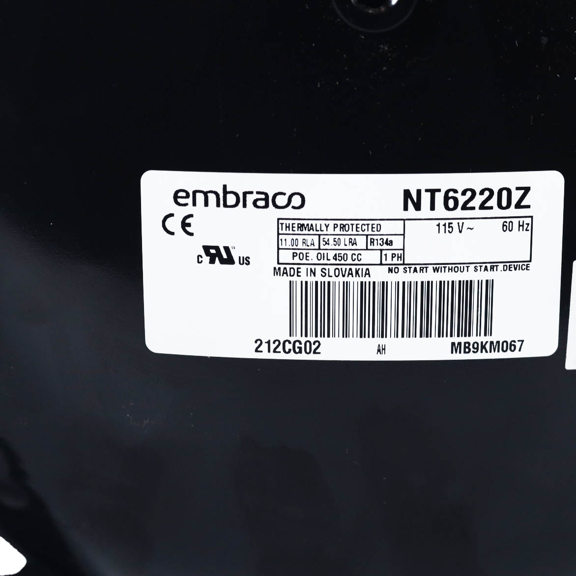 NT6220Z - Embraco Compressor