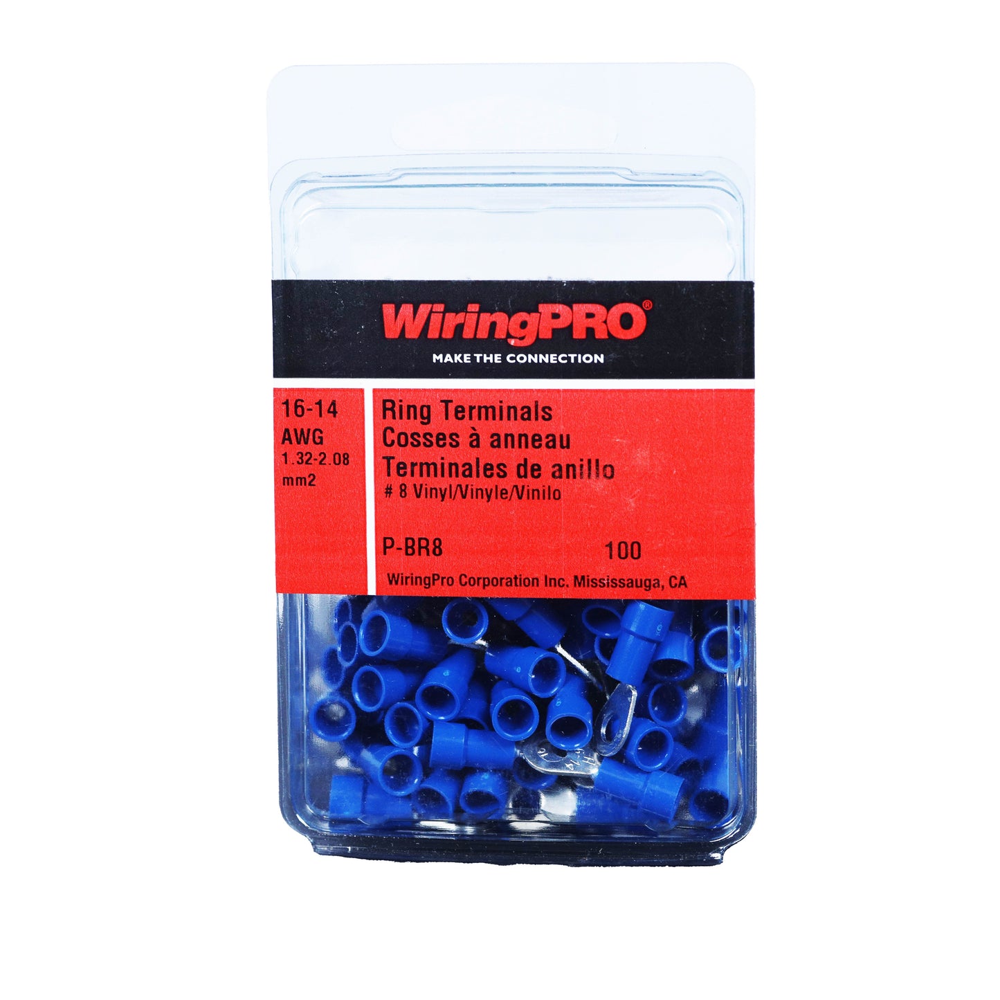 P-BR8 WiringPro Ring Terminals