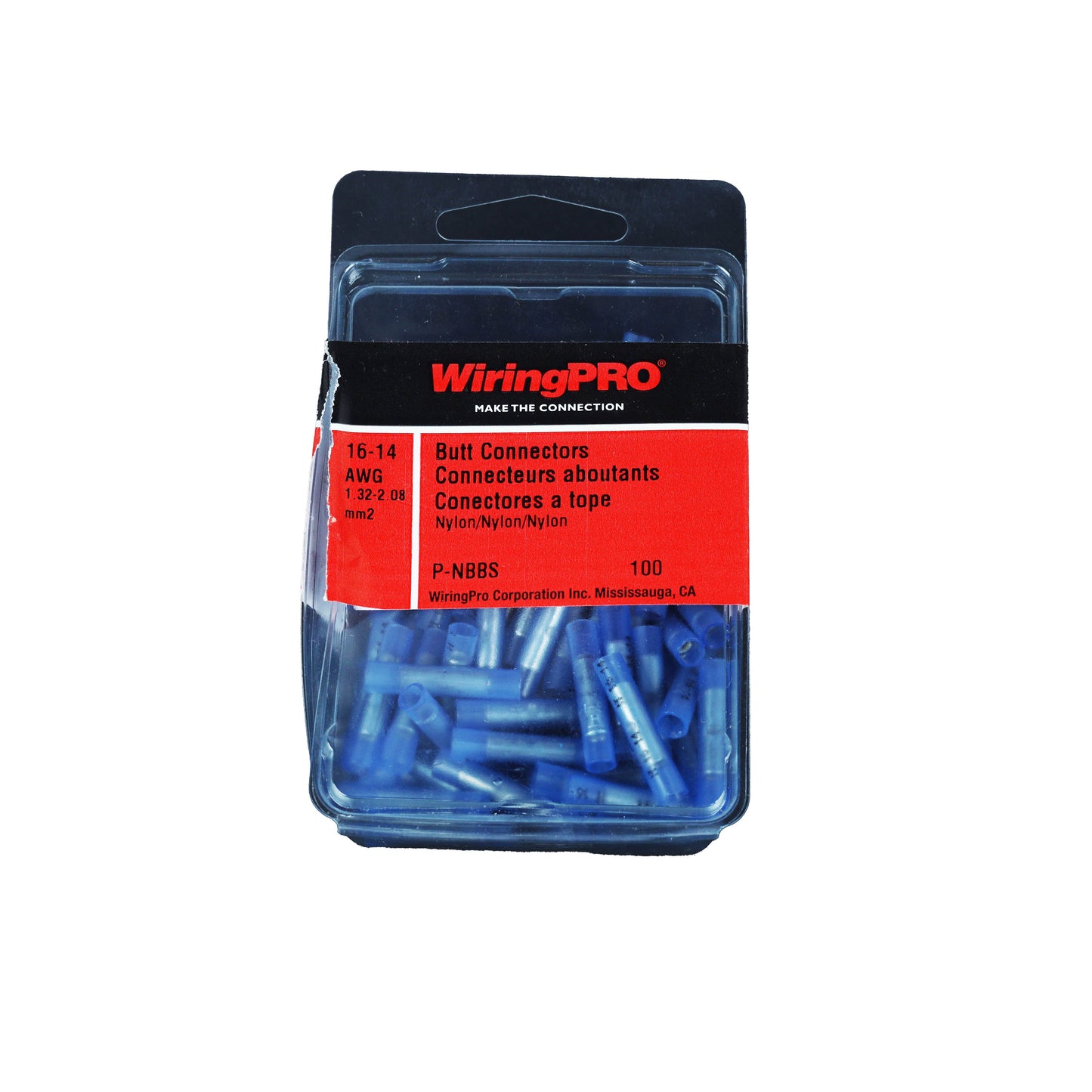 P-NBBS - WiringPro Butt Connector (100)