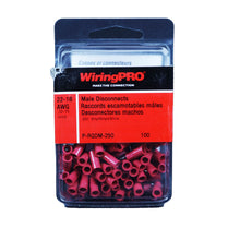 P-RQDM-250 WiringPRO Male Quick Disconnect (100 pack)