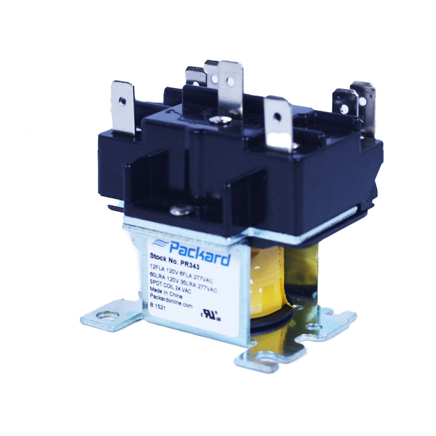 PR343 - SPDT 24 Coil Voltage Switching Relay