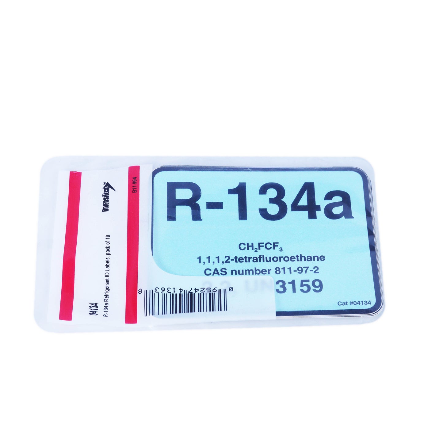 R-134ALABEL Diversitech R-134A Color Coded Refrigerant ID Label