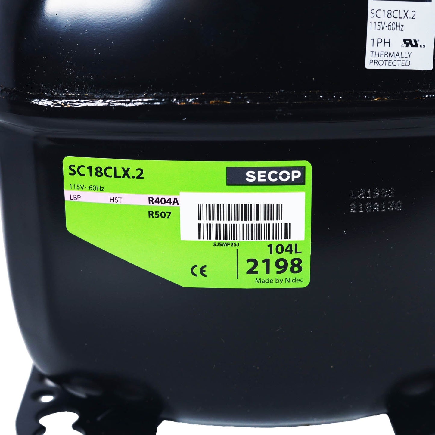 SC18CLX.2-1 - Secop Refrigeration Compressor