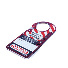 H-3427 - Master Lock Labeled Lockout Hasp, Snap-On, 5 Lock