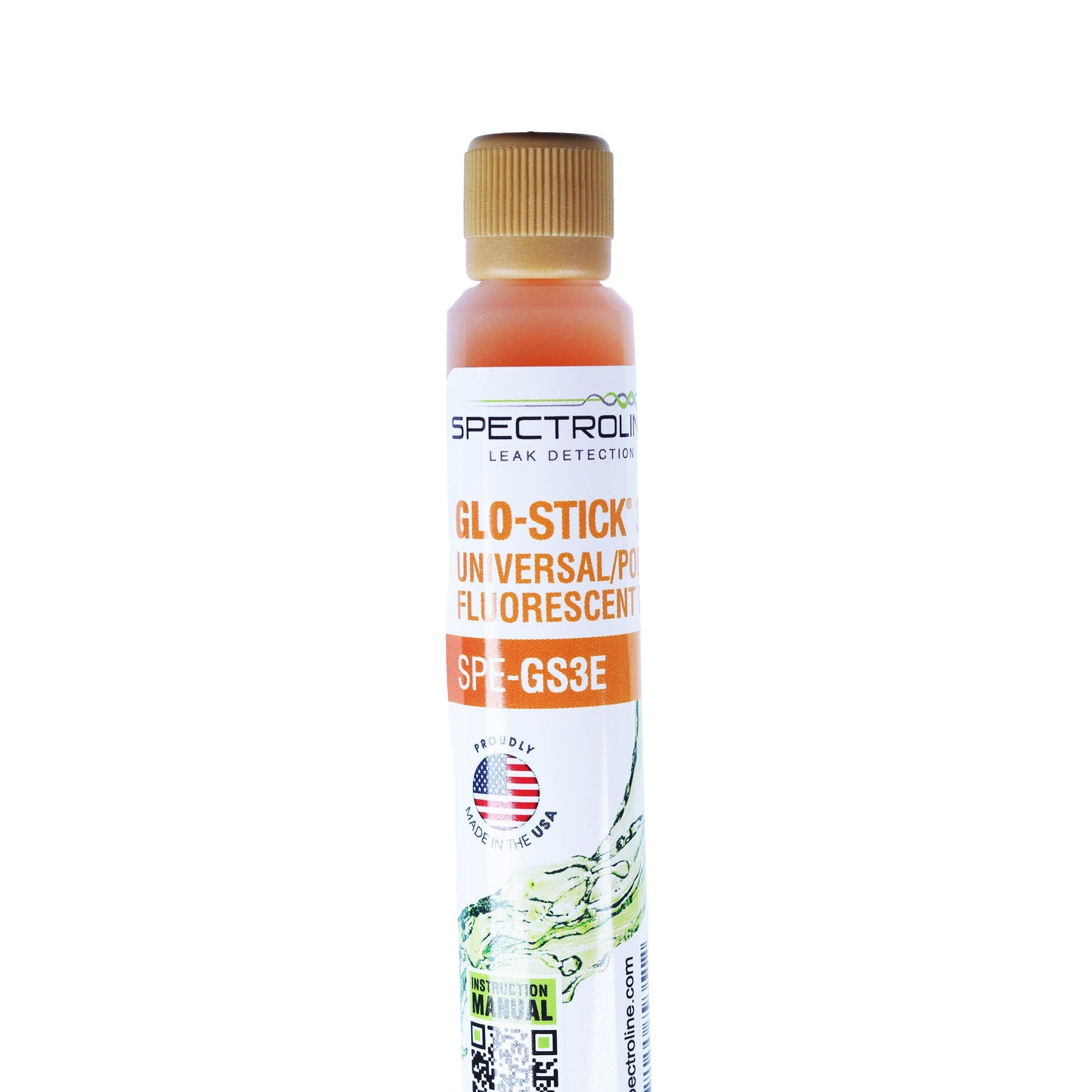 SPE-GS3E-CS Spectroline Fluorescent Dye, Amber, 0.5 oz, Cartridge