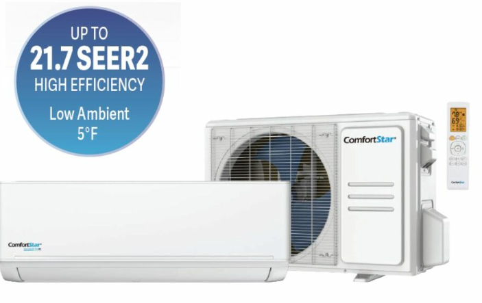 COMFORTSTAR 21.5 SEER HEATPUMP 9K 115V MINI SPLIT SYSTEM – RefCo Supply USA