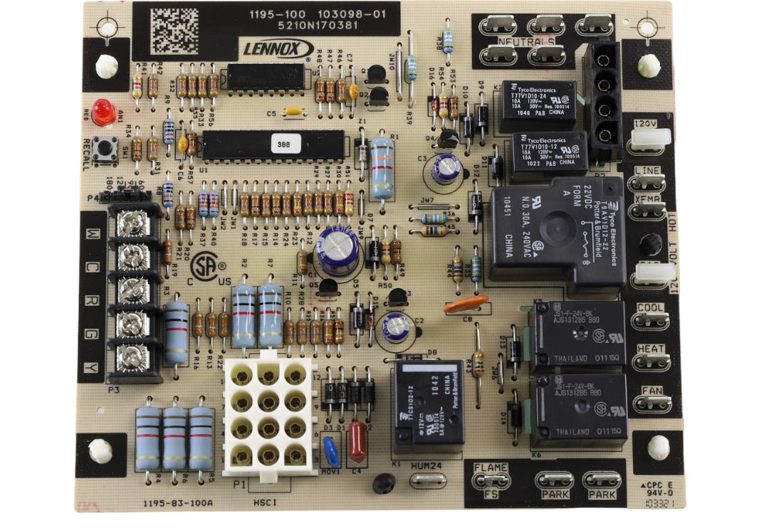 Lennox - 74W03 Ignition Control Board