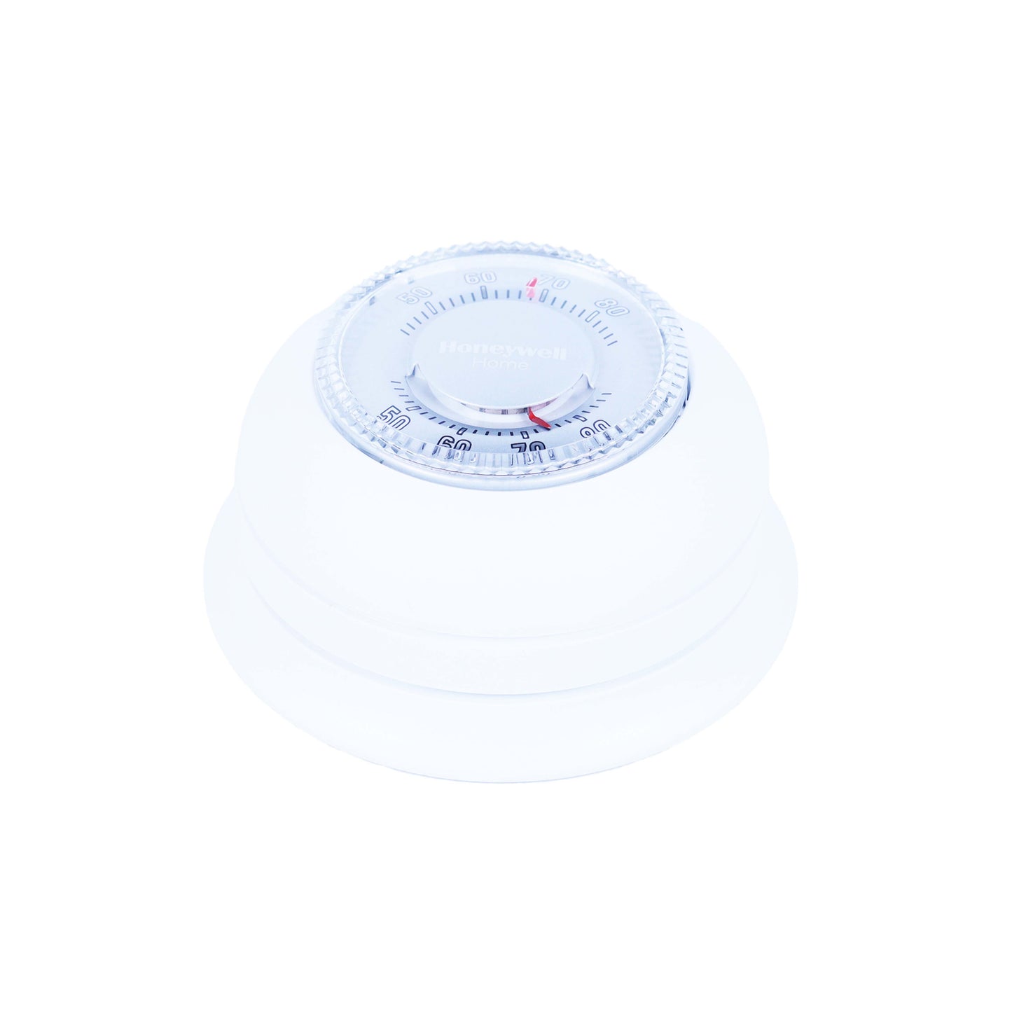 T87K Round Non-Programmable, Heat Only, Mechanical Thermostat, T87K1007