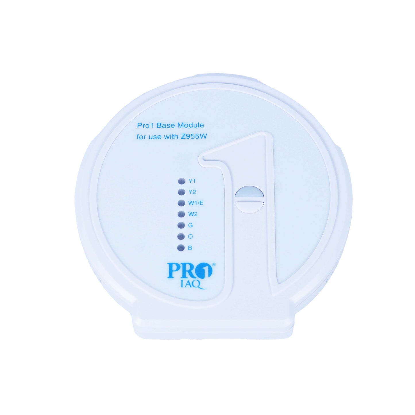 Z955W - PRO1 IAQ Low Voltage Thermostat: Heat and Cool, Manual, 5-1-1/7 Day, Horizontal/Vertical, Square