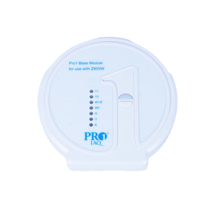Z955W - PRO1 IAQ Low Voltage Thermostat: Heat and Cool, Manual, 5-1-1/7 Day, Horizontal/Vertical, Square