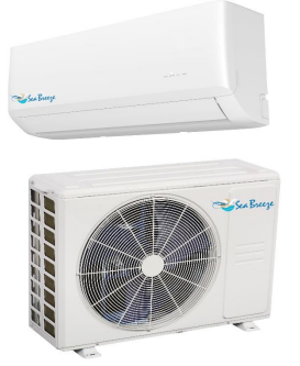 Seabreeze 21 SEER HEATPUMP 115V 9K MINI SPLIT SYSTEM