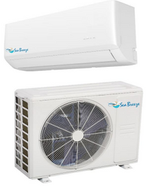 Seabreeze 24 SEER 230V HEATPUMP 24K MINI SPLIT SYSTEM